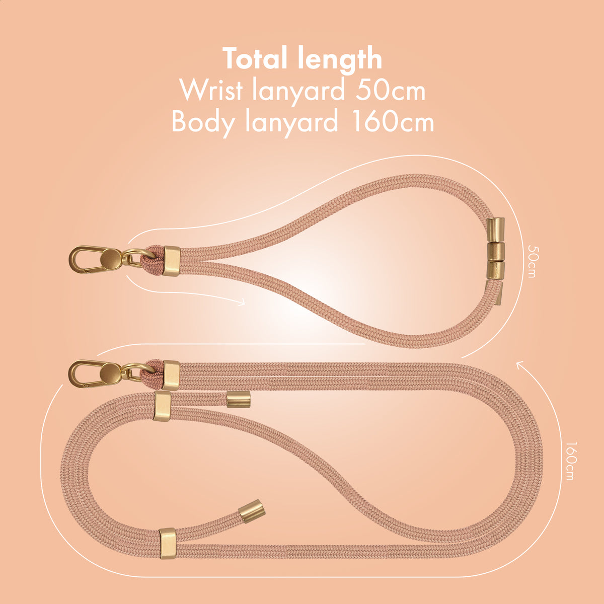 My Style Body & Wrist (2-Pack) Lanyard Set - Pink