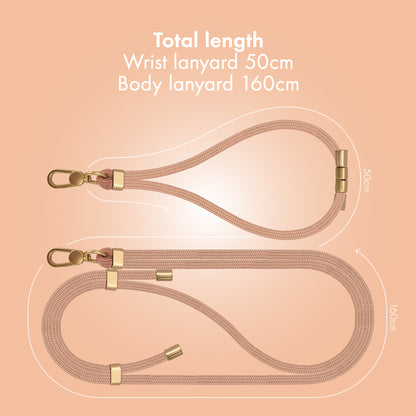 My Style Body & Wrist (2-Pack) Lanyard Set - Pink