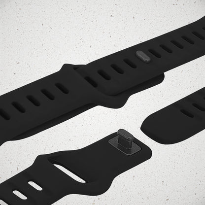 Mobilize Silicon Watch Band - Sports - For Apple 38/40/41Mm - Black