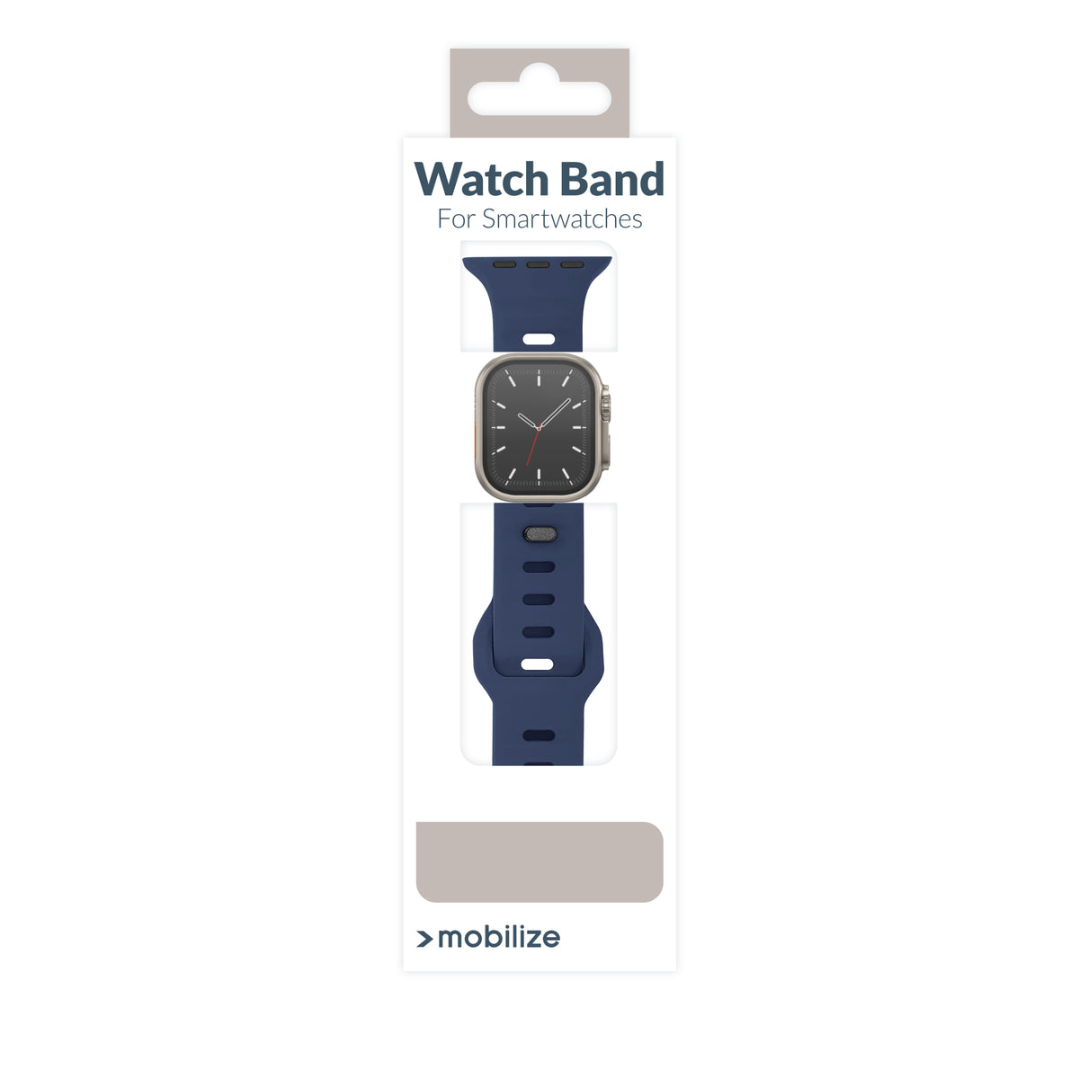 Mobilize Silicon Watch Band - Sports - For Apple 38/40/41Mm - Blue