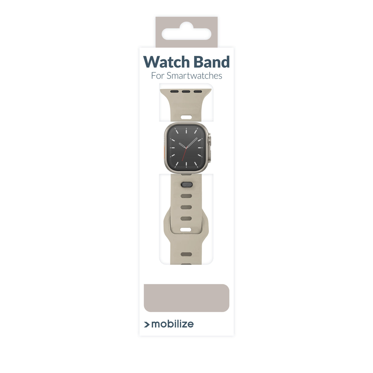 Mobilize Silicon Watch Band - Sports - For Apple 38/40/41Mm - Starlight