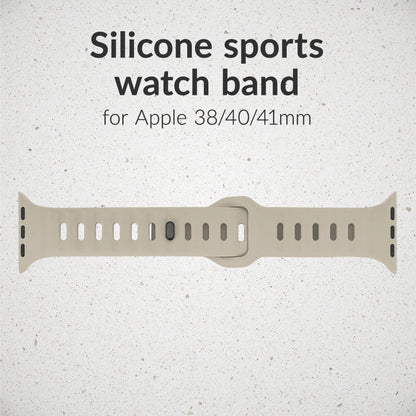 Mobilize Silicon Watch Band - Sports - For Apple 38/40/41Mm - Starlight