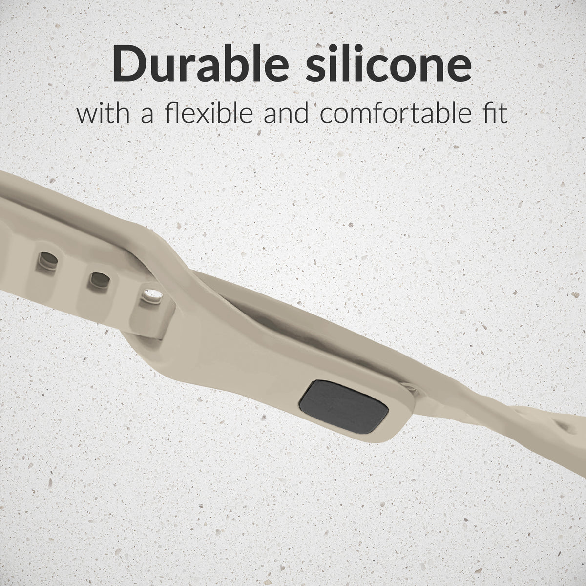 Mobilize Silicon Watch Band - Sports - For Apple 42/44/45/49Mm - Starlight