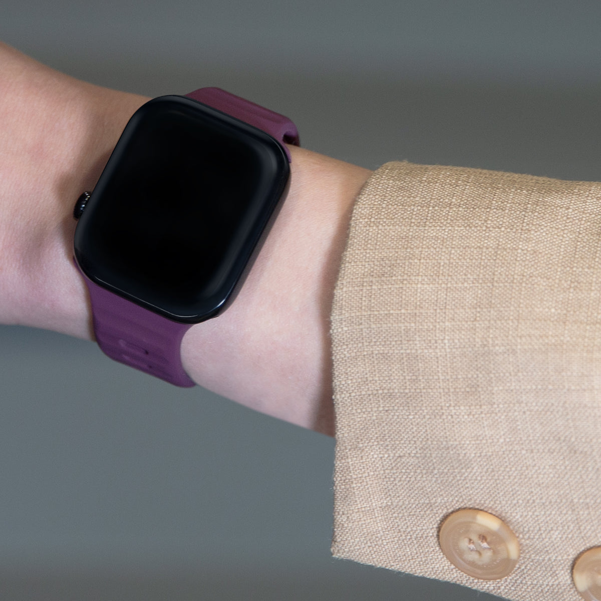 Mobilize Silicon Watch Band - Sports - For Apple 42/44/45/49Mm - Bordeaux