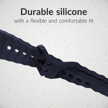Mobilize Silicon Watch Band - Buckle - For Apple 38/40/41Mm - Blue