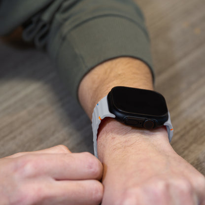 Mobilize Silicon Watch Band - Buckle - For Apple 38/40/41Mm - Blue