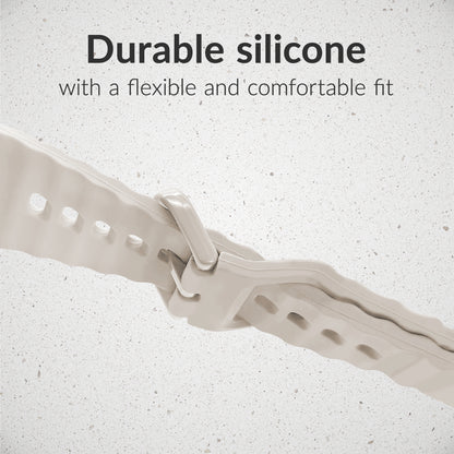 Mobilize Silicon Watch Band - Buckle - For Apple 38/40/41Mm - Starlight