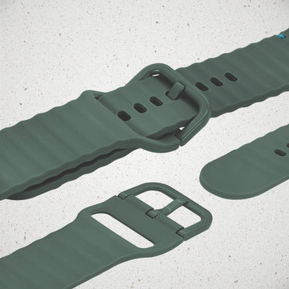 Mobilize Silicon Watch Band - Buckle - For Apple 38/40/41Mm - Green