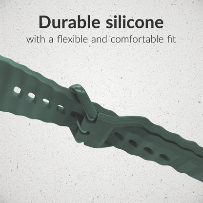 Mobilize Silicon Watch Band - Buckle - For Apple 38/40/41Mm - Green