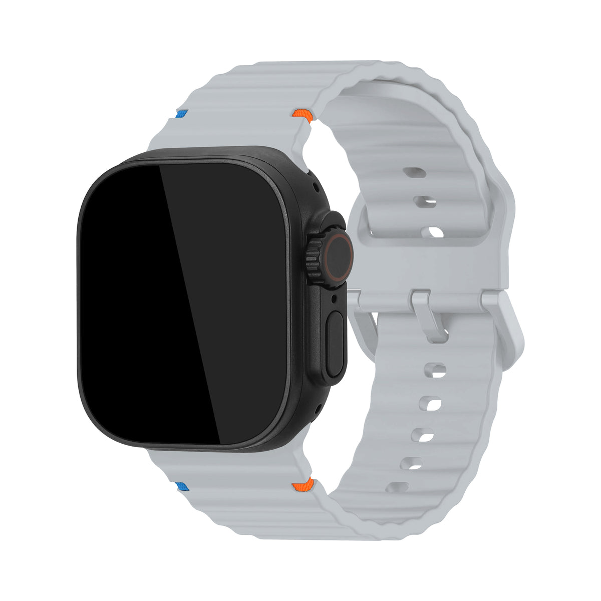 Mobilize Silicon Watch Band - Buckle - For Apple 38/40/41Mm - Grey