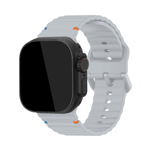 Mobilize Silicon Watch Band - Buckle - For Apple 38/40/41Mm - Grey