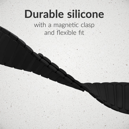 Mobilize Silicon Watch Band - Magnetic - For Apple 38/40/41Mm - Black