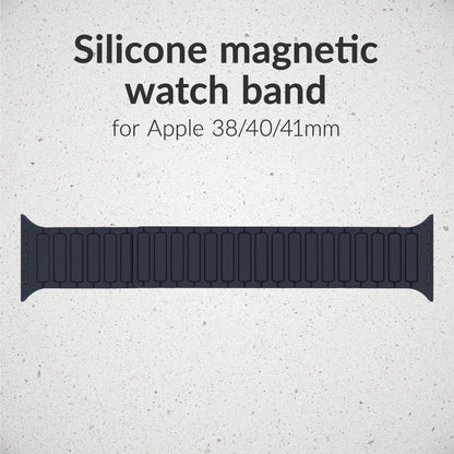 Mobilize Silicon Watch Band - Magnetic - For Apple 38/40/41Mm - Blue