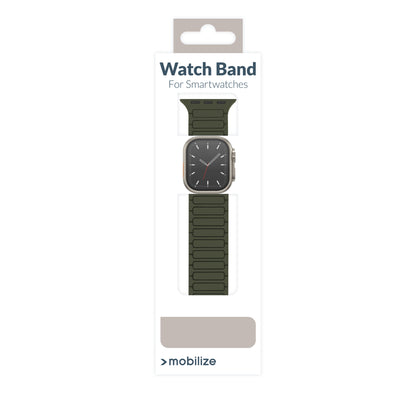 Mobilize Silicon Watch Band - Magnetic - For Apple 38/40/41Mm - Green