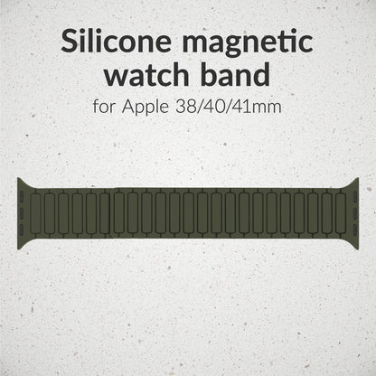 Mobilize Silicon Watch Band - Magnetic - For Apple 38/40/41Mm - Green