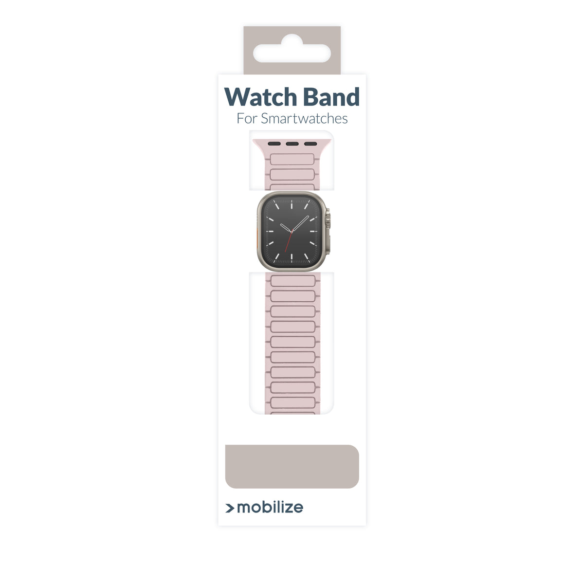 Mobilize Silicon Watch Band - Magnetic - For Apple 38/40/41Mm - Pink