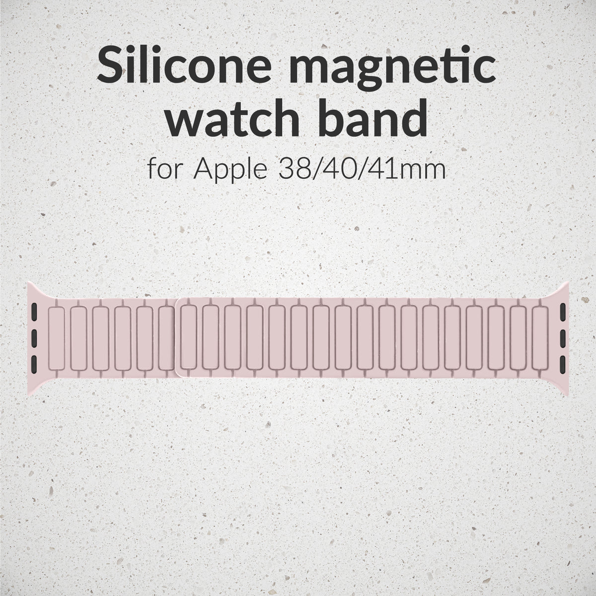 Mobilize Silicon Watch Band - Magnetic - For Apple 38/40/41Mm - Pink