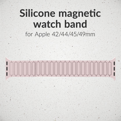 Mobilize Silicon Watch Band - Magnetic - For Apple 42/44/45/49Mm - Pink