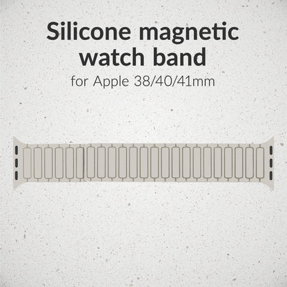 Mobilize Silicon Watch Band - Magnetic - For Apple 38/40/41Mm - Starlight