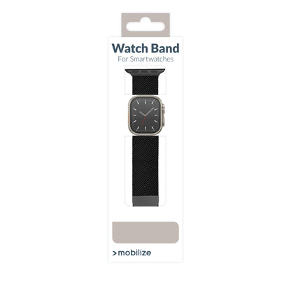 Mobilize Milanese Watch Band - For Apple 42/44/45/49Mm - Black
