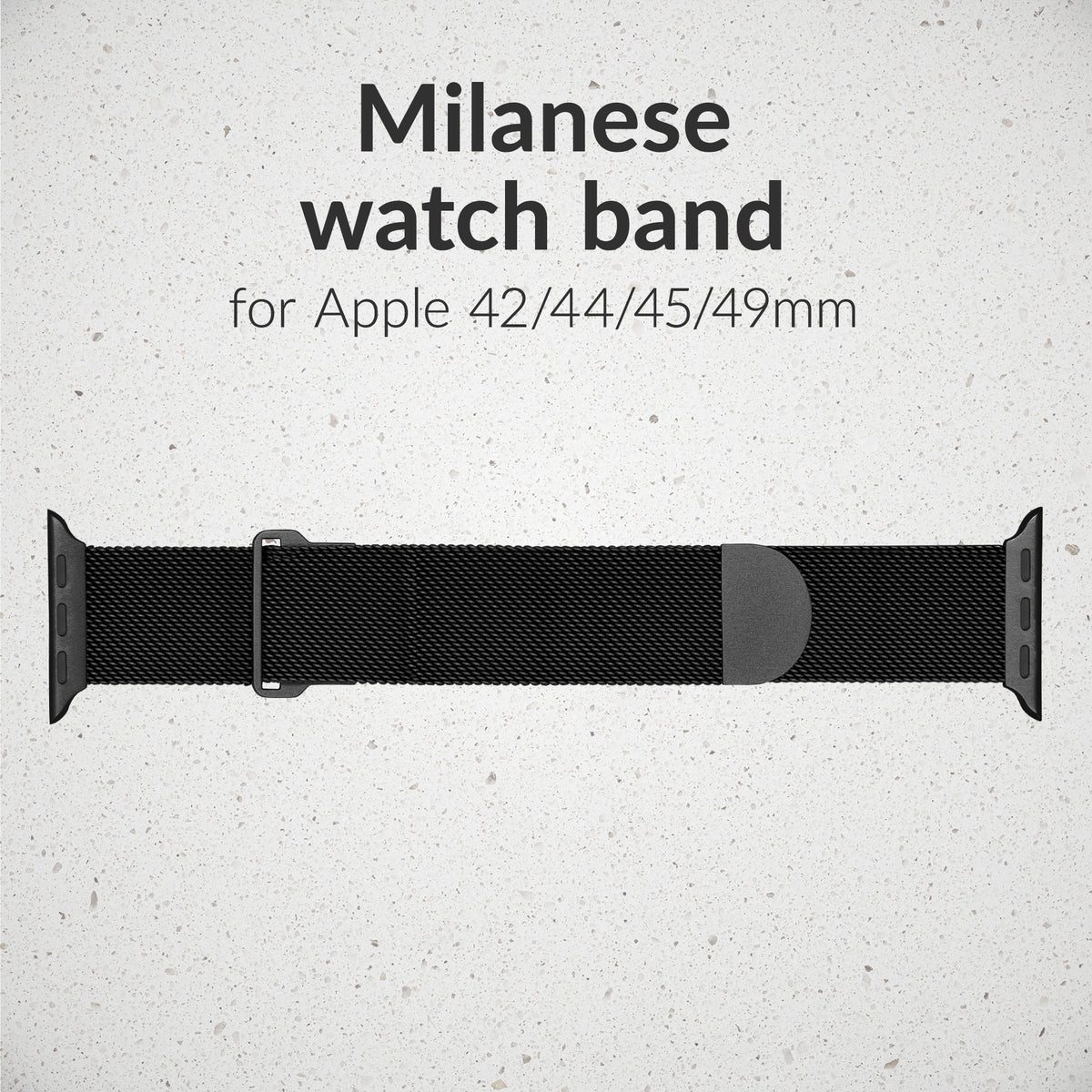 Mobilize Milanese Watch Band - For Apple 42/44/45/49Mm - Black