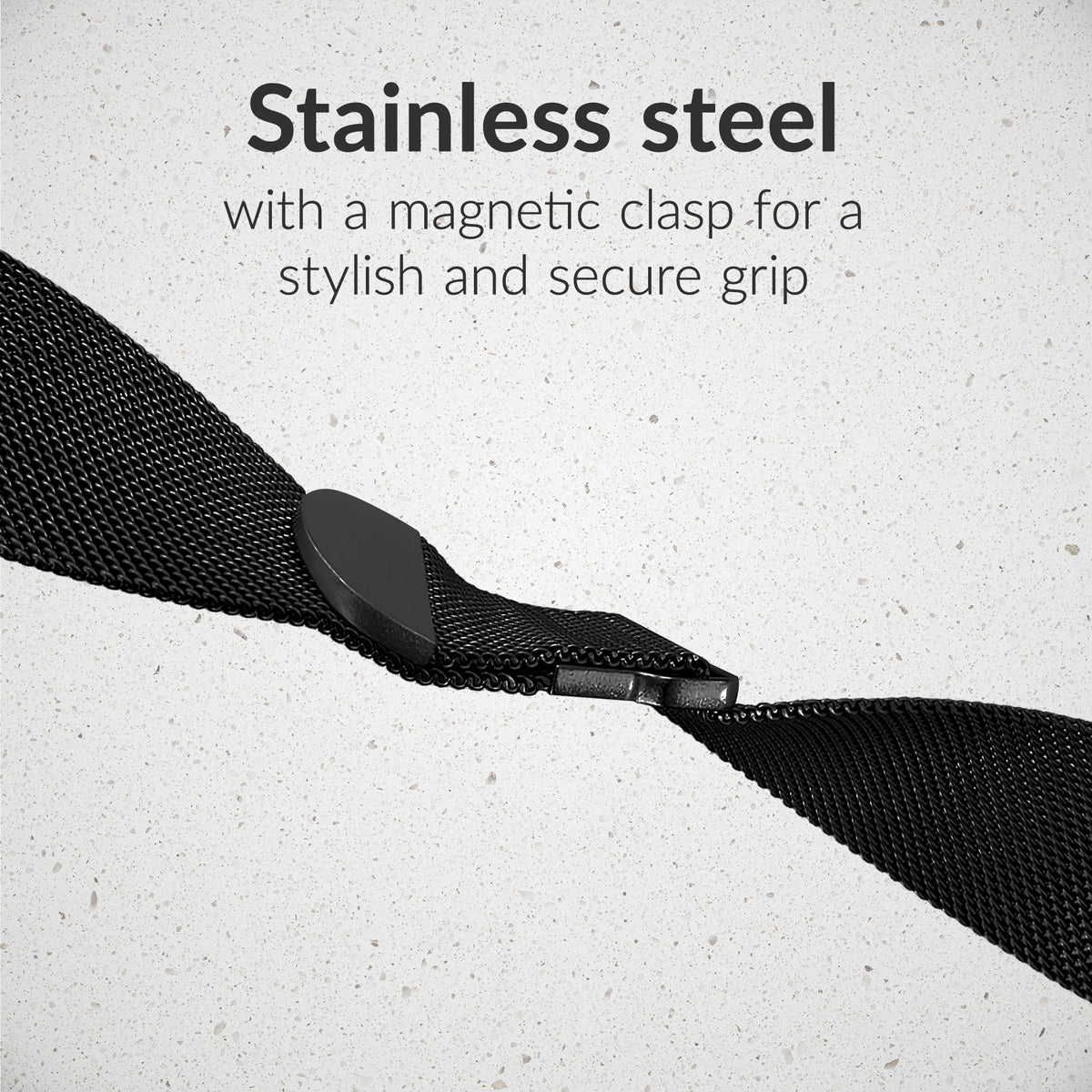 Mobilize Milanese Watch Band - For Apple 42/44/45/49Mm - Black