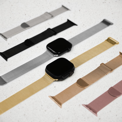 Mobilize Milanese Watch Band - For Apple 42/44/45/49Mm - Black