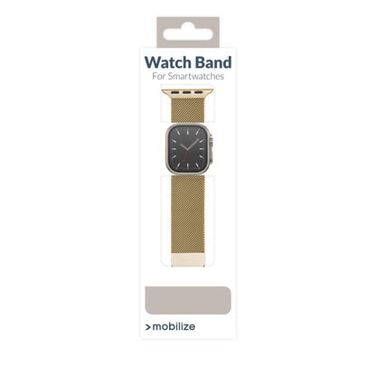 Mobilize Milanese Watch Band - For Apple 42/44/45/49Mm - Gold