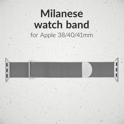 Mobilize Milanese Watch Band - For Apple 38/40/41Mm - Silver