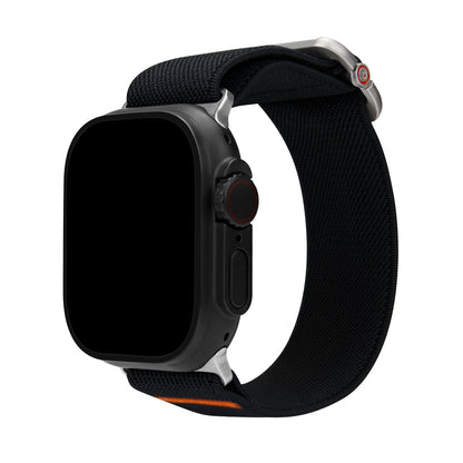 Mobilize Nylon Watch Band - Elastic - For Apple 42/44/45/49Mm - Black