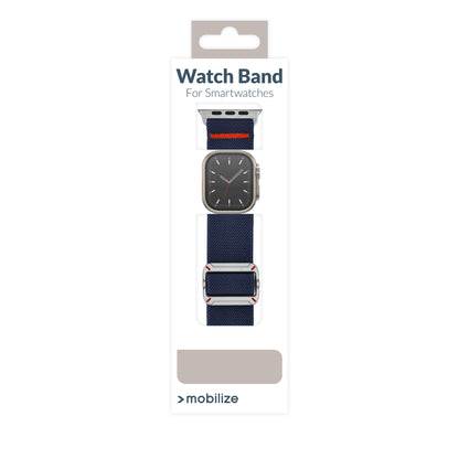 Mobilize Nylon Watch Band - Elastic - For Apple 38/40/41Mm - Blue