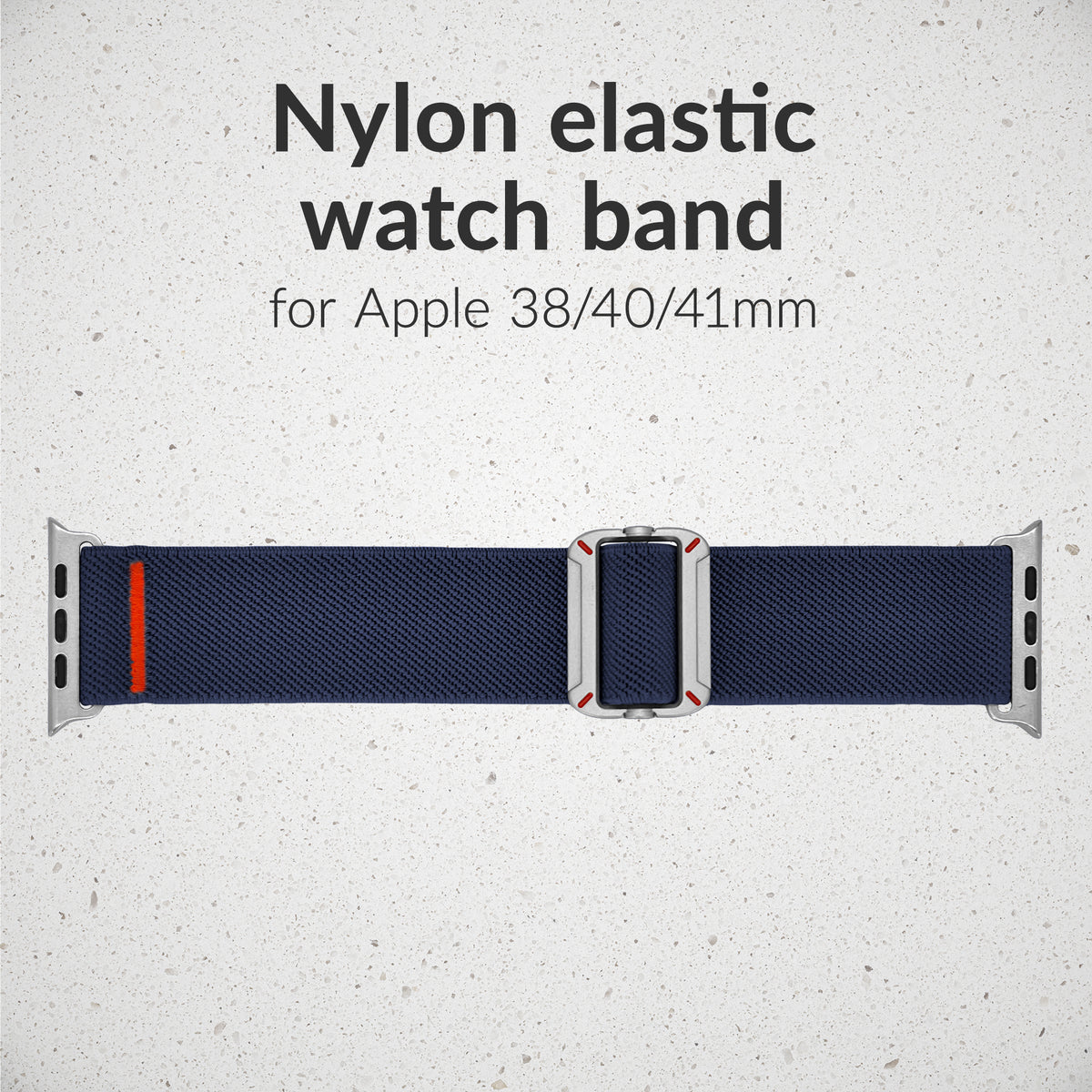 Mobilize Nylon Watch Band - Elastic - For Apple 38/40/41Mm - Blue