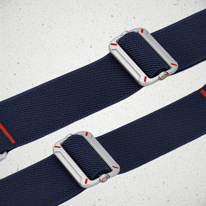 Mobilize Nylon Watch Band - Elastic - For Apple 42/44/45/49Mm - Blue