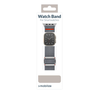 Mobilize Nylon Watch Band - Elastic - For Apple 38/40/41Mm - Grey