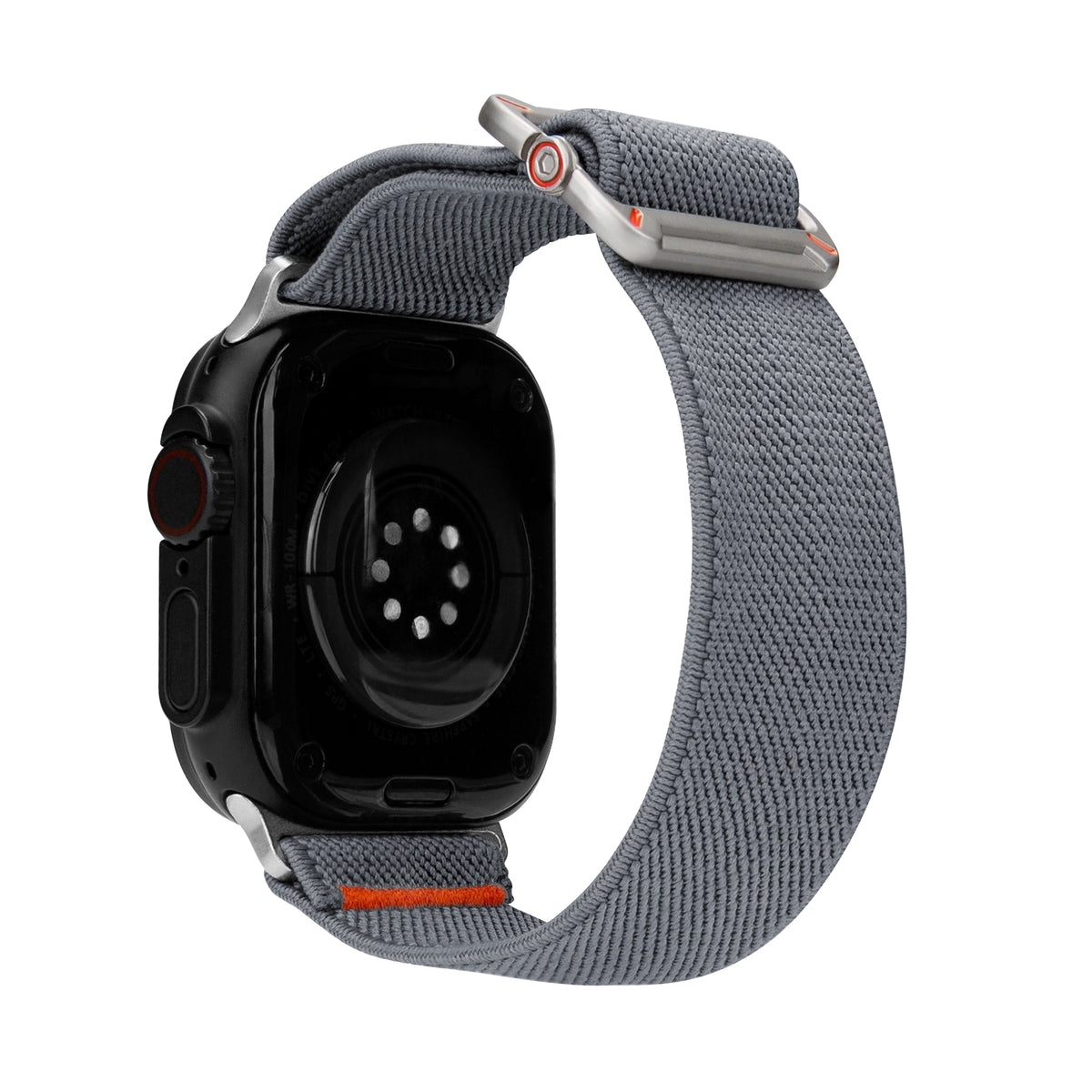 Mobilize Nylon Watch Band - Elastic - For Apple 42/44/45/49Mmm - Grey
