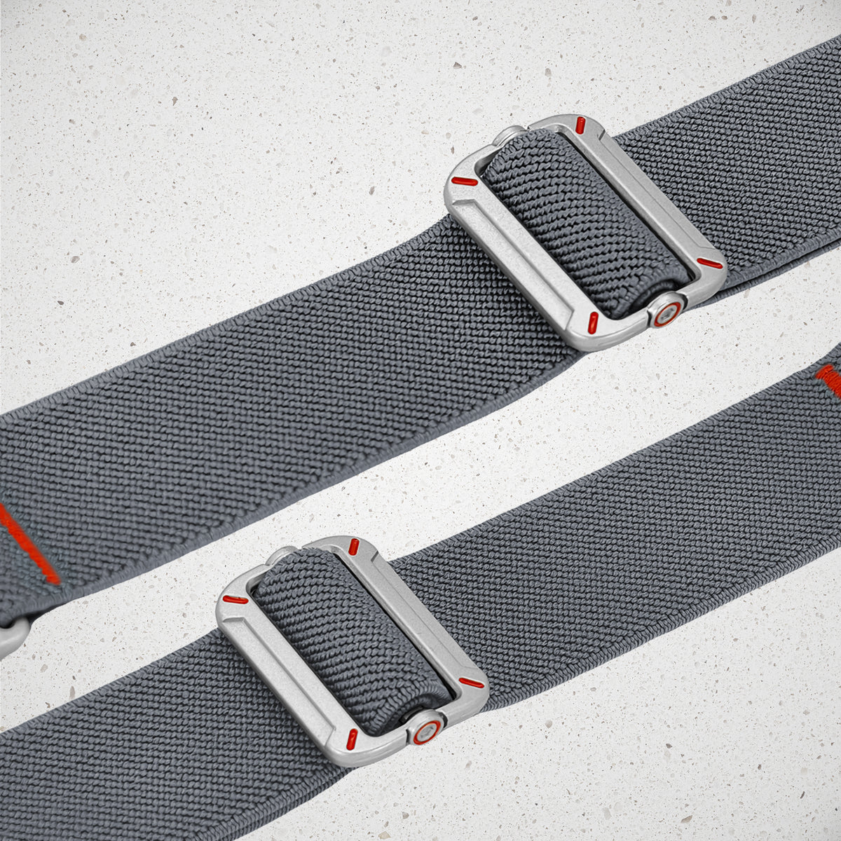 Mobilize Nylon Watch Band - Elastic - For Apple 42/44/45/49Mmm - Grey
