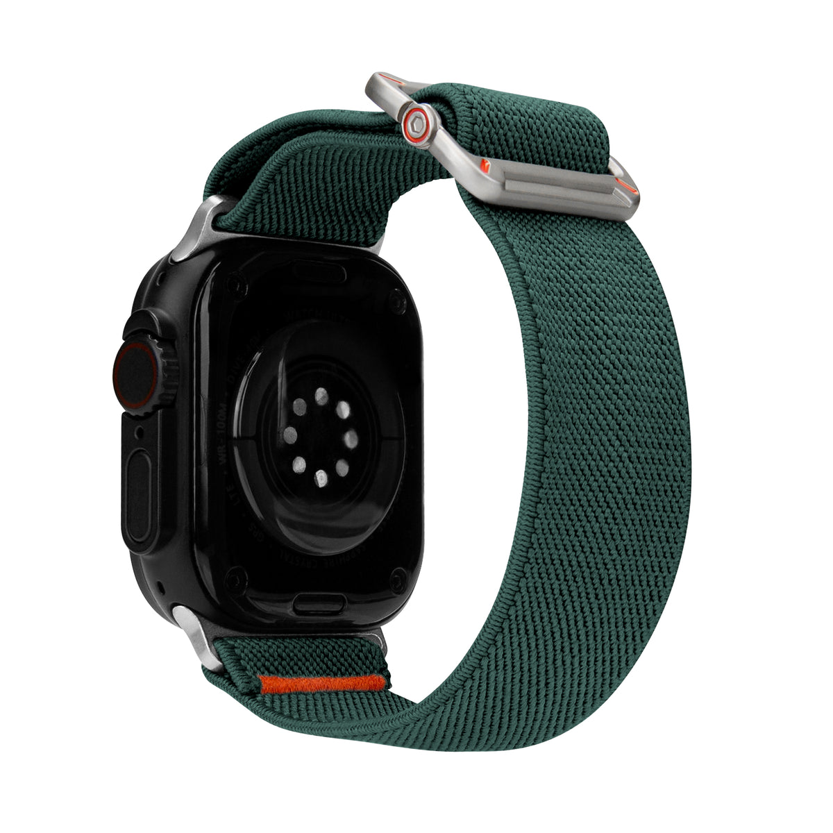 Mobilize Nylon Watch Band - Elastic - For Apple 42/44/45/49Mm - Green