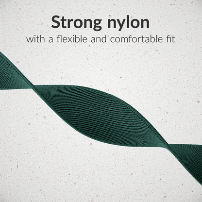 Mobilize Nylon Watch Band - Elastic - For Apple 42/44/45/49Mm - Green