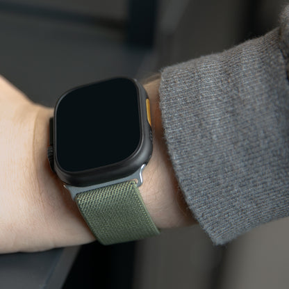 Mobilize Nylon Watch Band - Elastic - For Apple 42/44/45/49Mm - Green