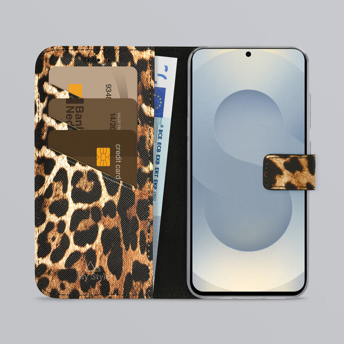 My Style Flex Wallet For Samsung Galaxy S26+ 5G Wild Leopard