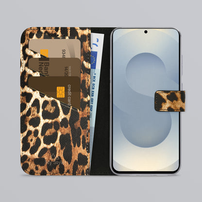 My Style Flex Wallet For Samsung Galaxy S26+ 5G Wild Leopard
