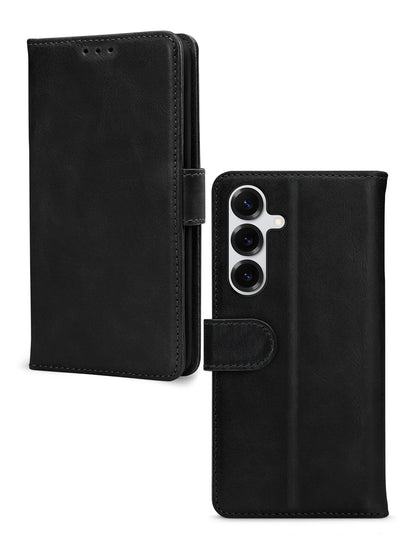 Mobilize Leather Wallet Samsung Galaxy S26+ 5G Black