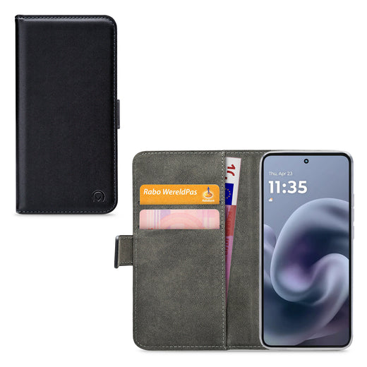 Mobilize Classic Gelly Wallet Book Case Motorola Moto G86 Power Black