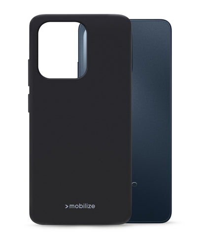 Mobilize Rubber Gelly Case Oppo A5X Matt Black