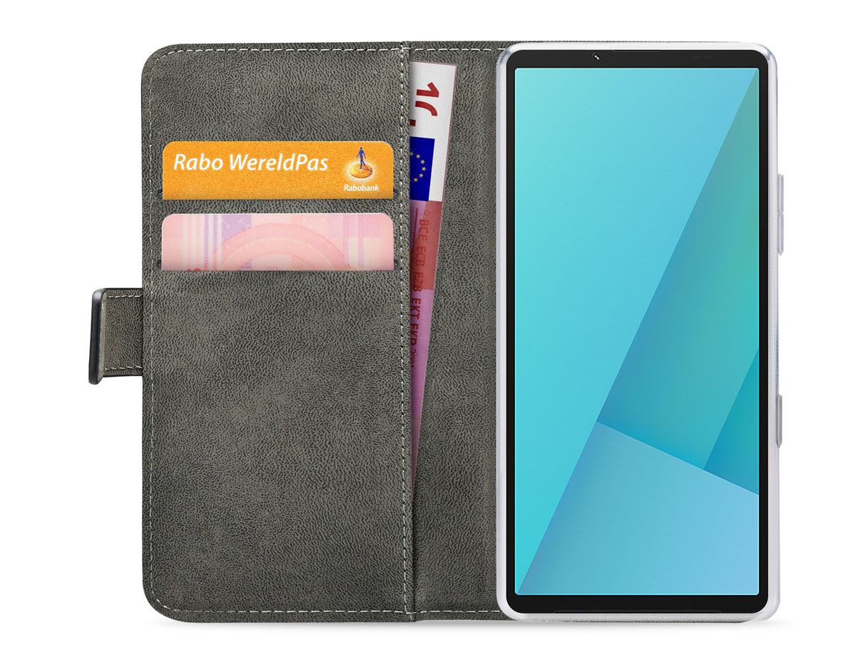 Mobilize Classic Gelly Wallet Book Case Sony Xperia 10 Vii Black