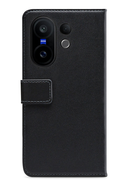 Mobilize Classic Gelly Wallet Book Case Vivo X200 Fe Black