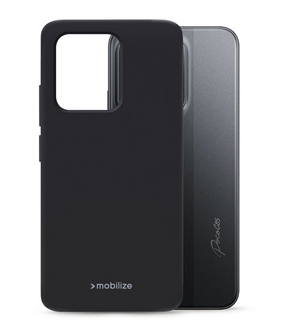 Mobilize Rubber Gelly Case Xiaomi Poco C85 Matt Black