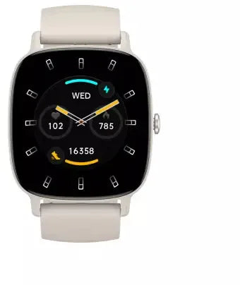 Ksix Smartwatch Pulse | Met Hartslagmeter | Beige | Voor Fitnessliefhebbers - Essentify