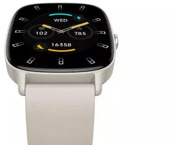 Ksix Smartwatch Pulse | Met Hartslagmeter | Beige | Voor Fitnessliefhebbers - Essentify