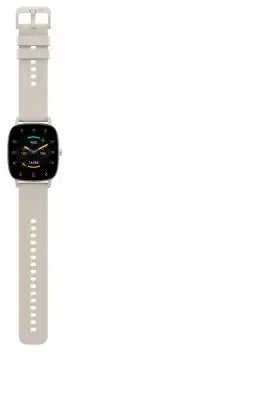 Ksix Smartwatch Pulse | Met Hartslagmeter | Beige | Voor Fitnessliefhebbers - Essentify